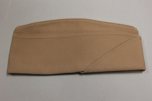US Military Man's Tan Garrison Cap - Size 6-5/8 - Used