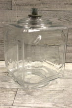 Load image into Gallery viewer, Vntg Clear Square Shaped Glass Porch Lamp Light Shade - 6" - Stagecoach - Used
