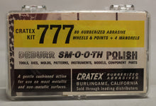 Load image into Gallery viewer, Vintage Cratex 777 Flexible Rubberized Abrasive Finisher Kit - Used