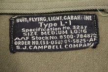Load image into Gallery viewer, USAAF Flying Light Gabardine Suit - Type L-1 - Choose Size - Used