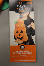Load image into Gallery viewer, Hyde and Eek! Pumpkin Infant Carrier - Ages 0 - 6 months - New