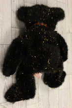 Load image into Gallery viewer, Sparky The Halloween Teddy Bear by Russ Berrie - 13&quot; - Gold Metallic -Used