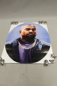 Kanye West 2020 Hip Hop Poster - 20" x 16" - Used