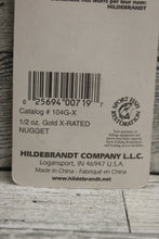 Load image into Gallery viewer, Hildebrandt 1/2 oz Gold X-Rated Nugget - Twin Spin Lure - New