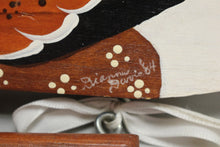 Load image into Gallery viewer, Vintage 1984 Hand-Painted Wooden Canada Goose Welcome Sign - Used