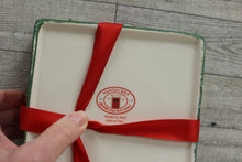 Load image into Gallery viewer, Nantucket Ceramic Candy Cane Santa Napkin Holder -New