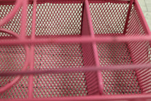 Load image into Gallery viewer, Pink Metal Mesh Organizer - Used
