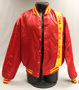 Swingster U.S. Marines USMC Button Up Bombers Style Jacket- Size: XXL - Used