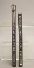 Load image into Gallery viewer, National Lead Company 40-60 Lead Bars - Set of 2 - Used
