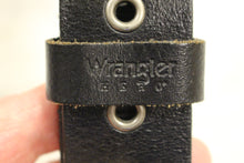 Load image into Gallery viewer, Wrangler Worn Black Leather Belt - Size: 36 - NWOT