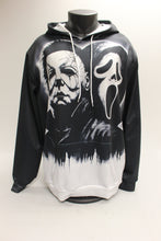 Load image into Gallery viewer, Halloween Michael Myers &amp; Scream Ghostface Hoodie - XL - Used