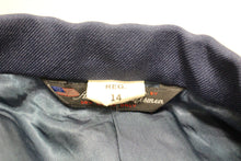 Load image into Gallery viewer, US Air Force AF Women's Blue Officer Dress Coat With Shoulders - 14 Reg - Used