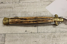 Load image into Gallery viewer, Vintage Kissing Crane KC-49 Stiletto Germany Folding Knife - Used