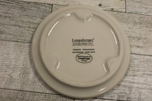 Load image into Gallery viewer, Longaberger Pottery Holiday Coaster/Lid - 30004 - Snowflakes - Used
