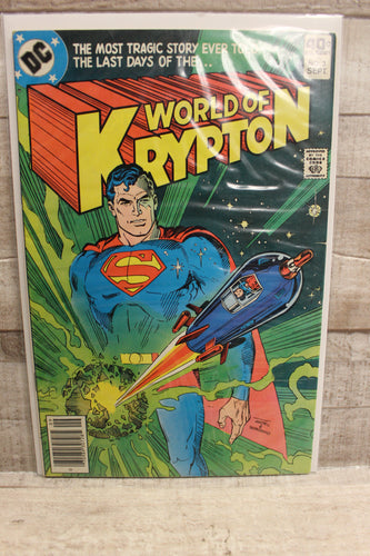 DC Comics World of Krypton #3 The Last Days of Krypton Comic Book -Used