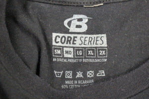 Bodybuilding Short Sleeve T Shirt Size Medium -Used