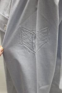 US Air Force AF Men's Dress Blue Long Sleeve Shirt - Size: 15 x 33 - Used
