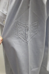 US Air Force AF Men's Dress Blue Long Sleeve Shirt - Size: 16 x 38 - Used
