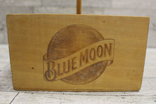 Load image into Gallery viewer, Blue Moon Wooden Crate - 9" x 6" - Used
