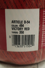 Load image into Gallery viewer, South Maid 100% Mercerized Cotton Thread - 350 Yards - Victory Red - D-54 - New