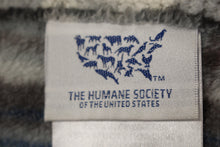 Load image into Gallery viewer, Humane Society Decorative Fleece Paw Print Throw Blanket - 60x70 - Used