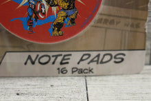 Load image into Gallery viewer, Vintage Marvel Comics Mini Note Pads - Set of 16 - New