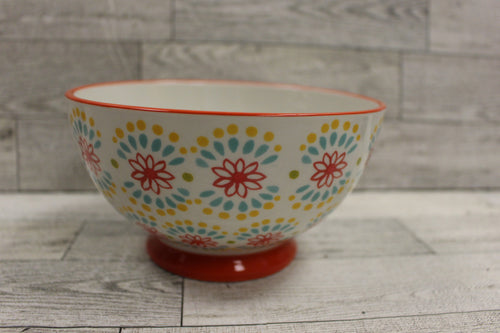 The Pioneer Woman Cereal Bowl - Footed with Flowers - 6