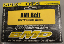 Load image into Gallery viewer, Spec-Ops BMI Belt - Female - 28" Waist - Sand Tan - New