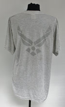 Load image into Gallery viewer, AF Air Force PT Physical Fitness T-Shirt - Short Sleeve - Medium - Grey - Used
