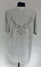 Load image into Gallery viewer, AF Air Force PT Physical Fitness T-Shirt - Short Sleeve - Small - Grey - Used