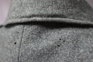 WWII Swiss Army Wool Overcoat - Chest 40 - Used