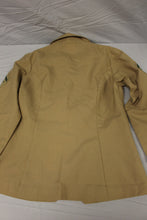 Load image into Gallery viewer, US Army Women&#39;s Long Sleeve Dress Shirt - Tan - Not Tuck In - Size: 8 Long - New