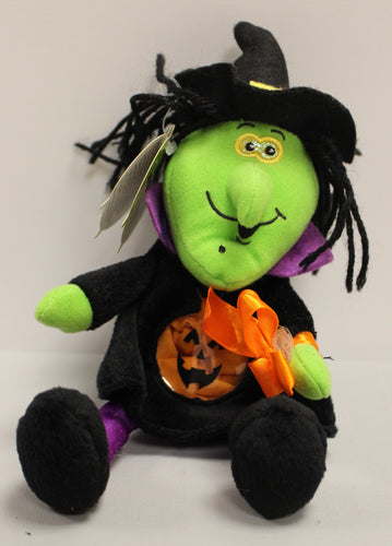 Galerie Halloween Spooky Witch Plush - New