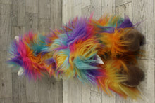 Load image into Gallery viewer, Russ/Kelly Toy Fluffy Plush Rainbow Llama - Used