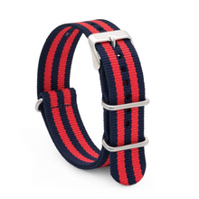 Load image into Gallery viewer, Speidel Nato-Style Nylon Wrist Watchband Strap - Various Colors &amp; Sizes - New