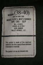 Load image into Gallery viewer, Men&#39;s Summer Flyers Jacket - CWU-36/P - Medium (38-40) - 8415-01-608-2981 - Used