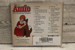 Annie The Broadway Musical 30th Anniversary Production Cast Recording - Used