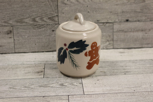 The Cook's Bazaar Gourmet Collection Christmas Sugar Jar - Used