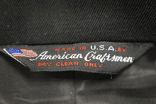 Load image into Gallery viewer, US Navy Men's Black Dress Coat - 42L - Used