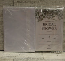 Load image into Gallery viewer, Bridal Shower Invitation - 25 Count - New