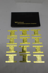 Lockheed Aeronautical Systems Company Calendar Inserts 1990 -Used