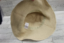 Load image into Gallery viewer, Women's Tan Sun Hat with Tassels - Size: S-M/CH-M - Used