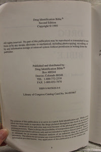 Drug Identification Bible - 2nd Edition - Tim Marnell