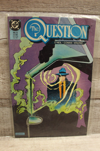 DC Comics The Question #6 1987 Comic Book -Used