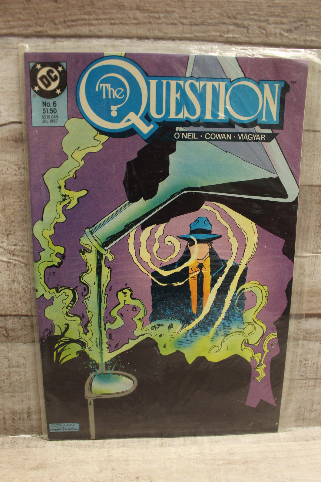 DC Comics The Question #6 1987 Comic Book -Used