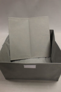 JUNELILY Collapsable Lidded Storage Boxes with Handle - Set of 5 - Used