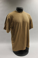 Load image into Gallery viewer, Military Issued Moisture Wicking Short Sleeve T-Shirt - Brown -100% Poly -Medium