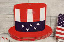 Load image into Gallery viewer, Patriotic Garland - 5 of each Design - Make It Yourself - New