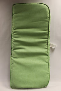 Outdoor Patio Welted Bench Settee Cushion - Green - 40.5" x 18" - Used