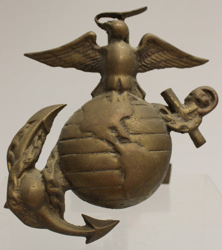 US Marine Corp Brass Door Knocker - Used